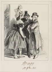 Ich sage Ihnen, dass Ihre Frau meine beleidigt hat, mein Herr!, 1838